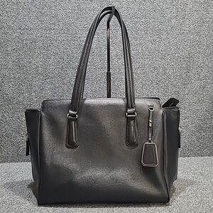 TUMI‎ Sinclair Lynn Large Leather Tote - Black